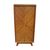 Small vintage wooden wardrobe