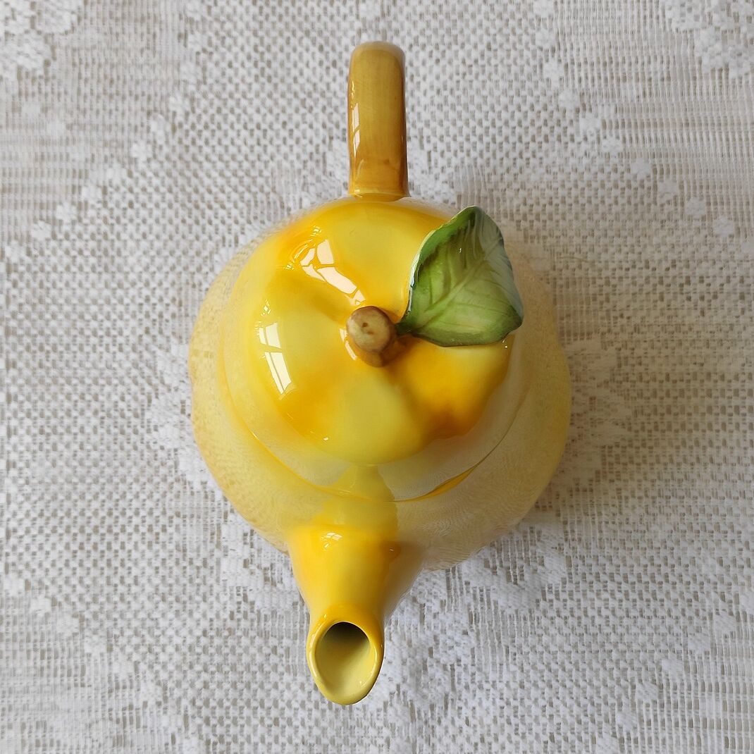 Théière poire barbotine