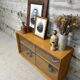 Vitrine basse vintage