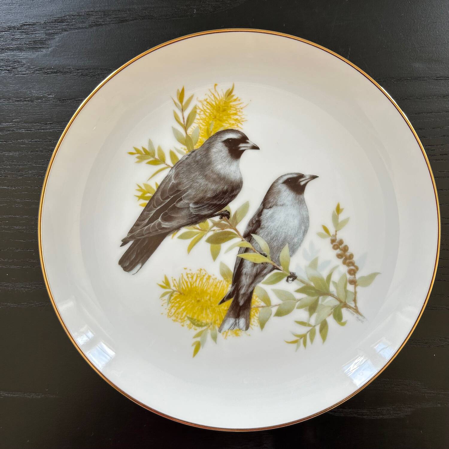Limited edition bird plate