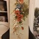 Oil painting on canvas "Country spray with poppies" 1910 signed