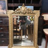 Old beveled mirror louis xv style