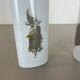 Ensemble de 2 vases en porcelaine par Björn Wiinblad pour Rosenthal Studio Line Allemagne 1970
