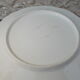 Compotier and plate painted porcelain Old Paris XIXth