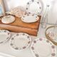 Set of 5 deep plates Moulin des Loups