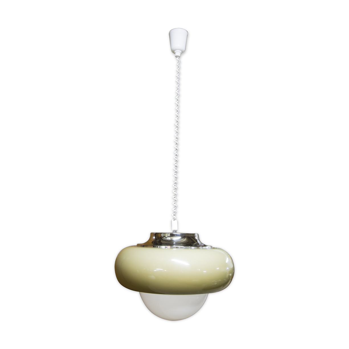 Suspension Harvey Guzzini space age 1970 Italy