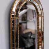 Mosaic Wall Mirror and Console Spain 1970s