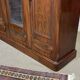 Victorian mahogany dressing wardrobe from the 19th century.