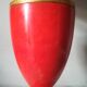Lampe de style italien en marbre rouge