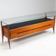 Buffet italien en noyer G. Cecchini e C. Cantu Italie 1950