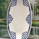 Ravier dish signed Moulin des loups Hamage Orchies Nord France model Pantin