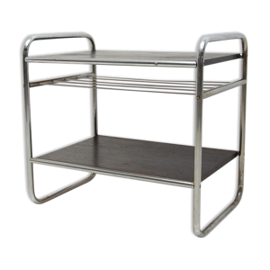 table d’appoint chromée