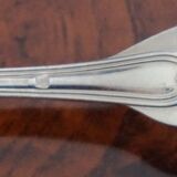 Set of 12 Cristofle Gallia two-tooth forks.