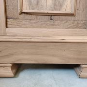 Renovated oak bedside table