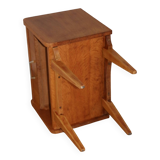 Oak bedside table with drawer, 1960