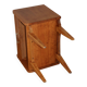 Oak bedside table with drawer, 1960
