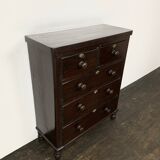 Dark antique chest of drawers