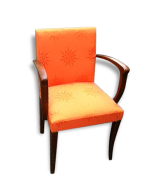 Fauteuil bridge orange