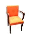 Fauteuil bridge orange