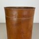 lovely real leather paper bin basket by Torben Ørskov & Co Denmark, 1960s