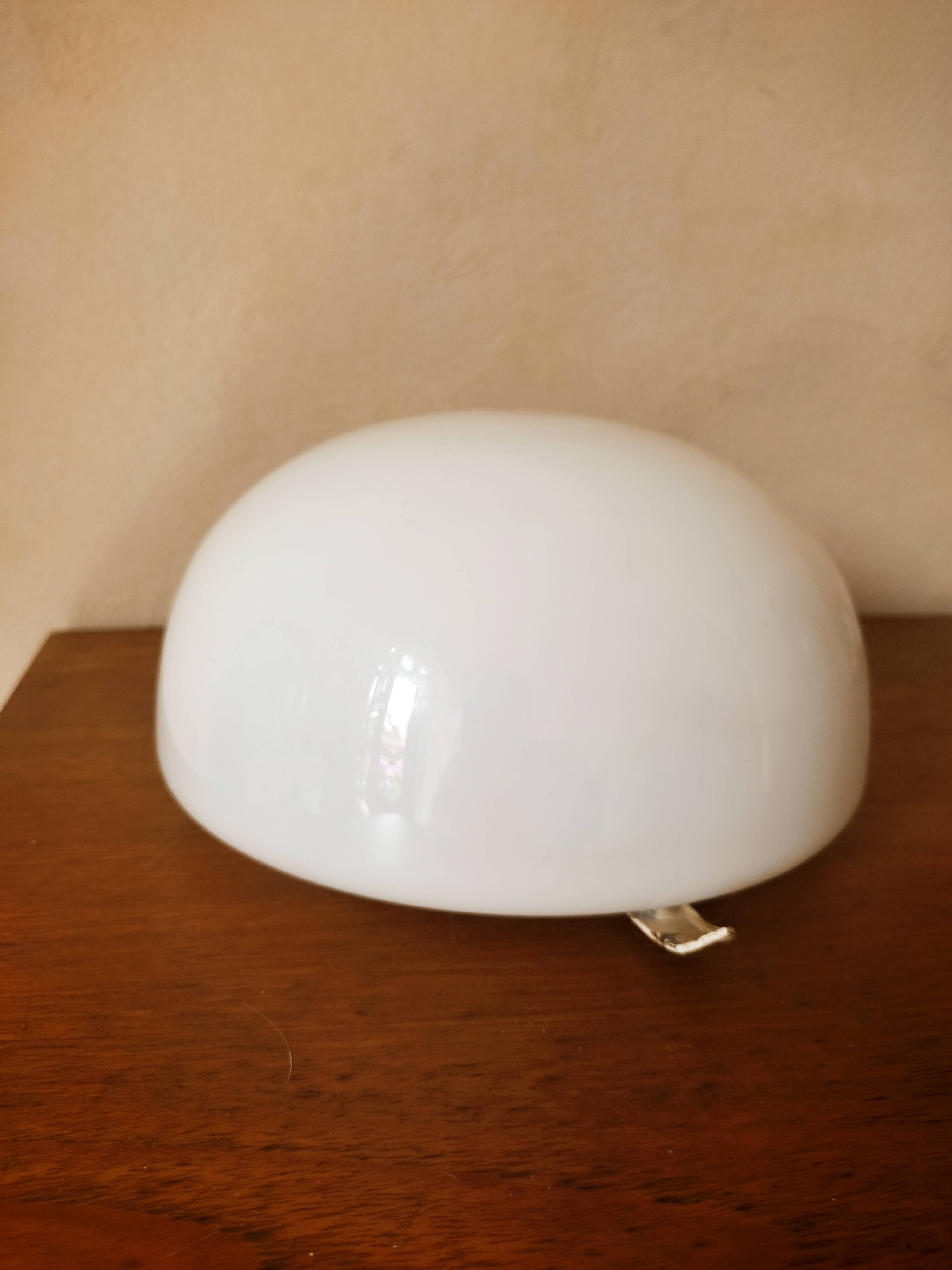 Ceiling lamp 20 cm round opaline