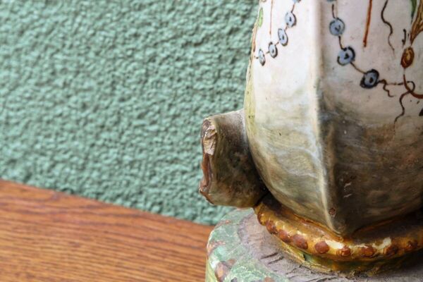 Aiguière dauphin, 19ème, style Renaissance, Molaroni Pesaro