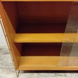 Vintage display cabinet, hanging shelf