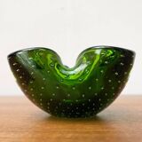 Vintage Italian Bullicante glass bowl from Murano.