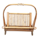 Rattan magazine rack