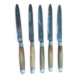 Horn knives with 2 lions