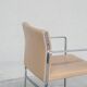 Set of Six Hans J Wegner 'JH811' Mid-Century Steel and Leather Dining Chairs