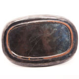 Brutalist ceramic dish Perignem from the 60s / 70s