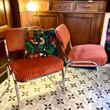 Pair of revalued armchairs