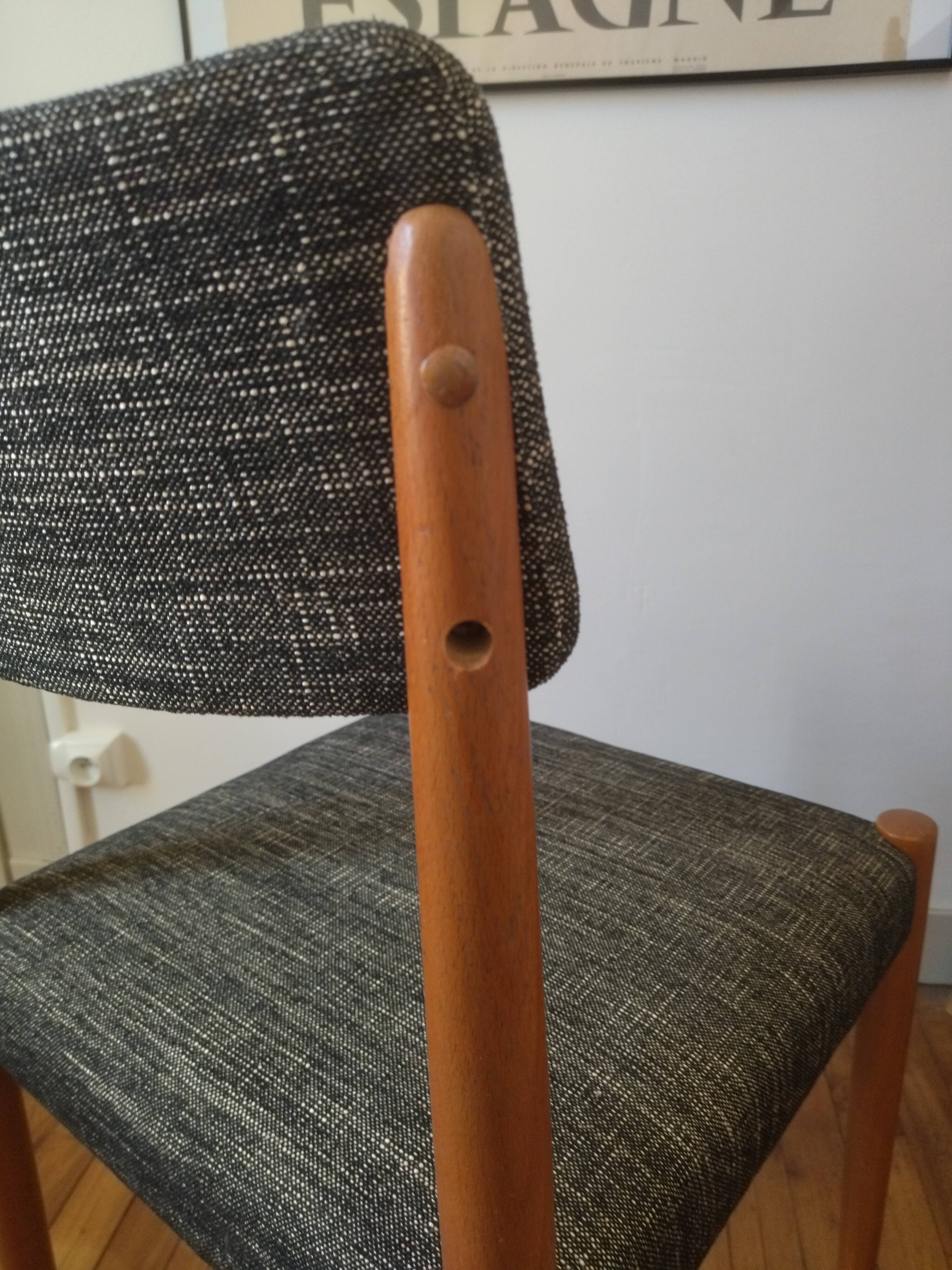 Pair of Scandinavian chairs