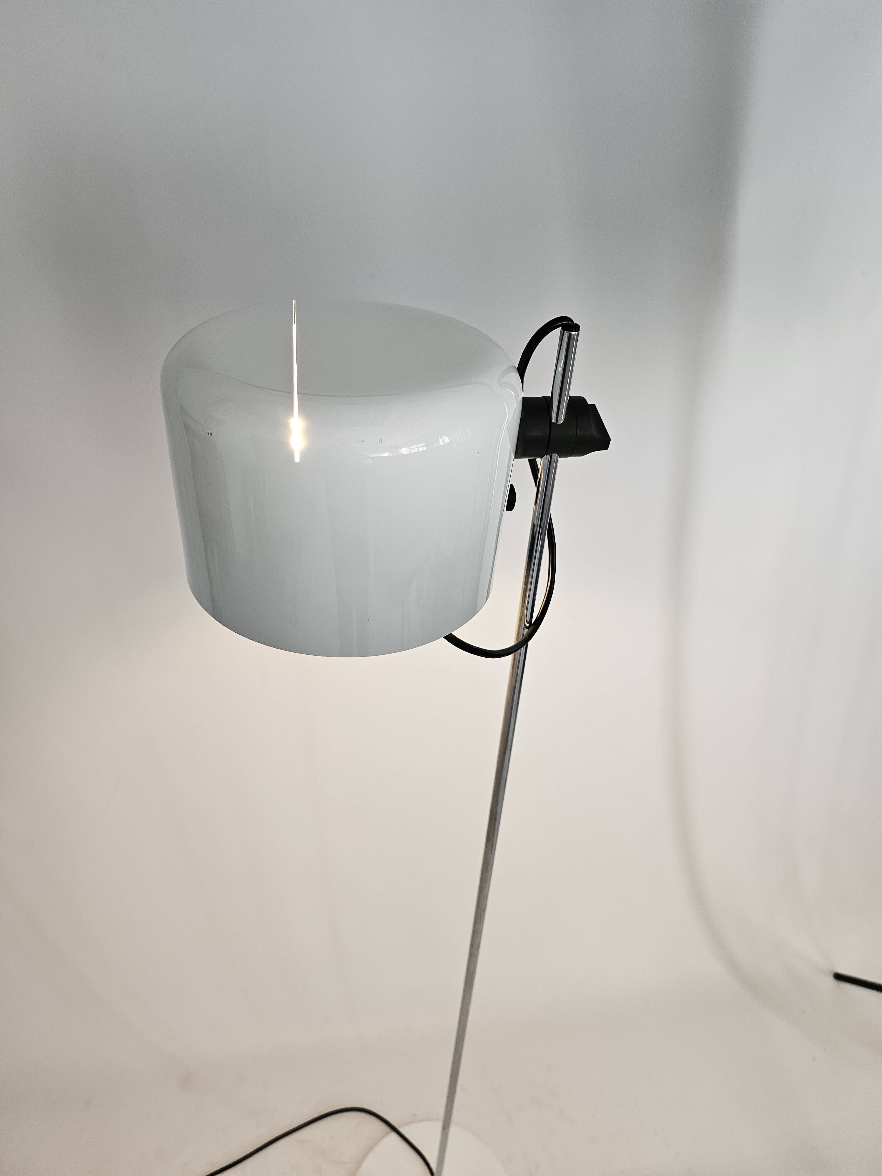 Joe Colombo floor lamp for Oluce 1967 model Coupe