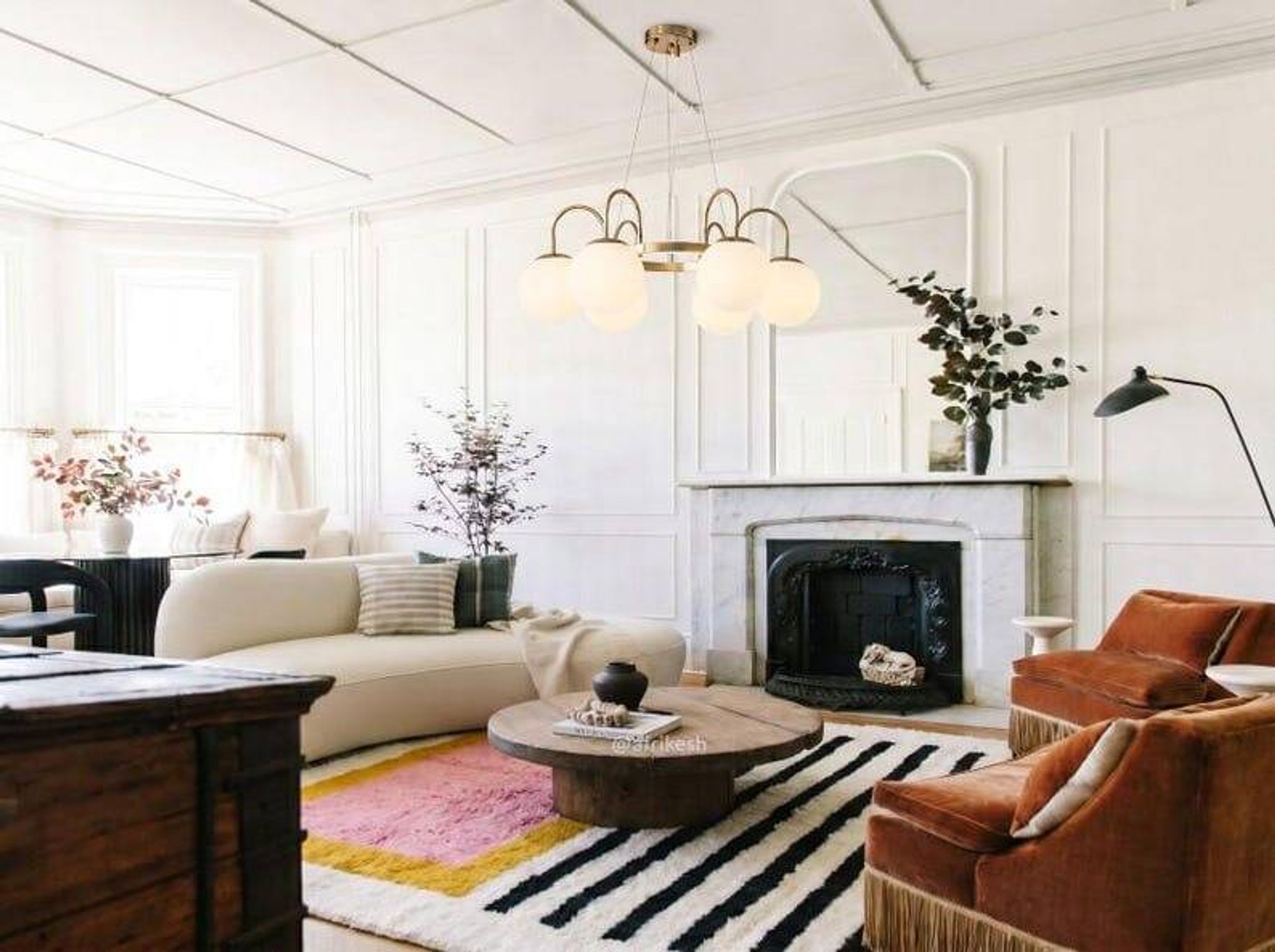 Handmade traditional pure wool rug 1.5/2.5 m
