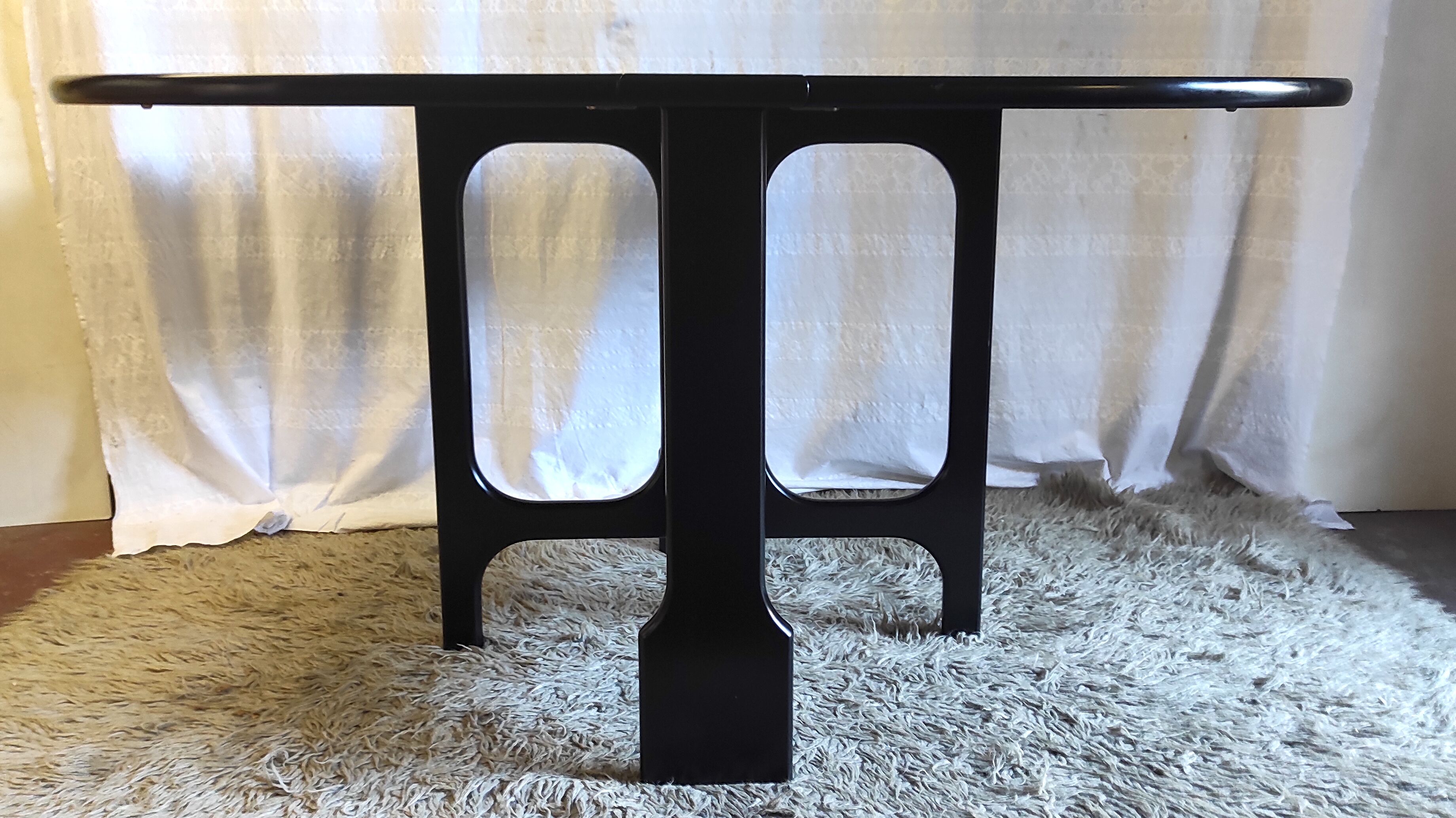 Folding dining table 6 people – 80s