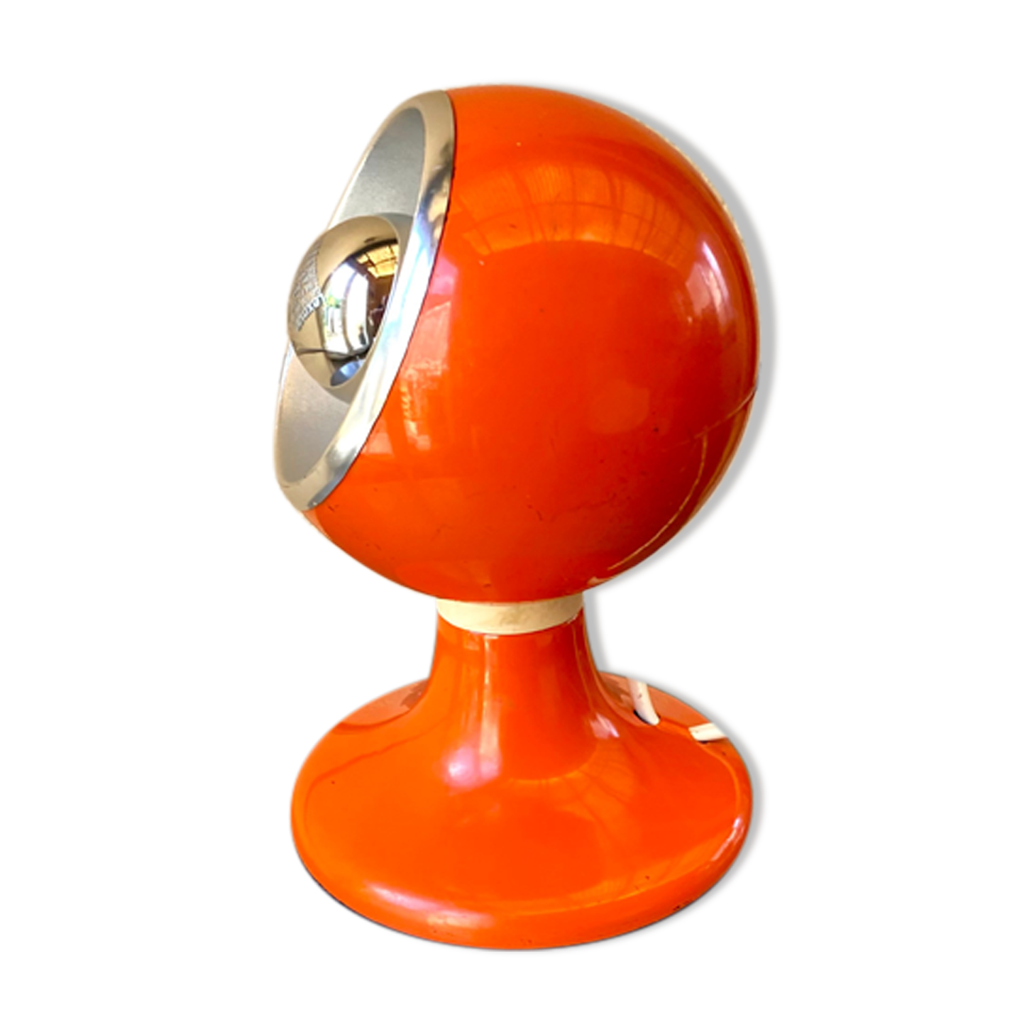 Magnetic eyeball lamp Luci italy vintage design 70s original
