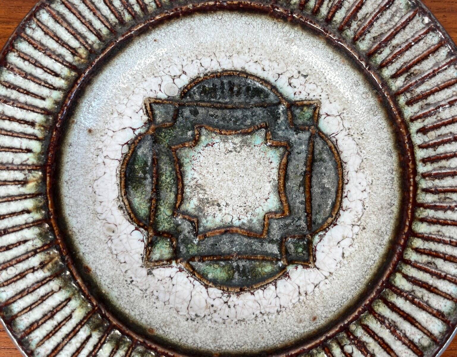 Vintage Danish studio pottery bowl from Kingo Keramik, 1960s.