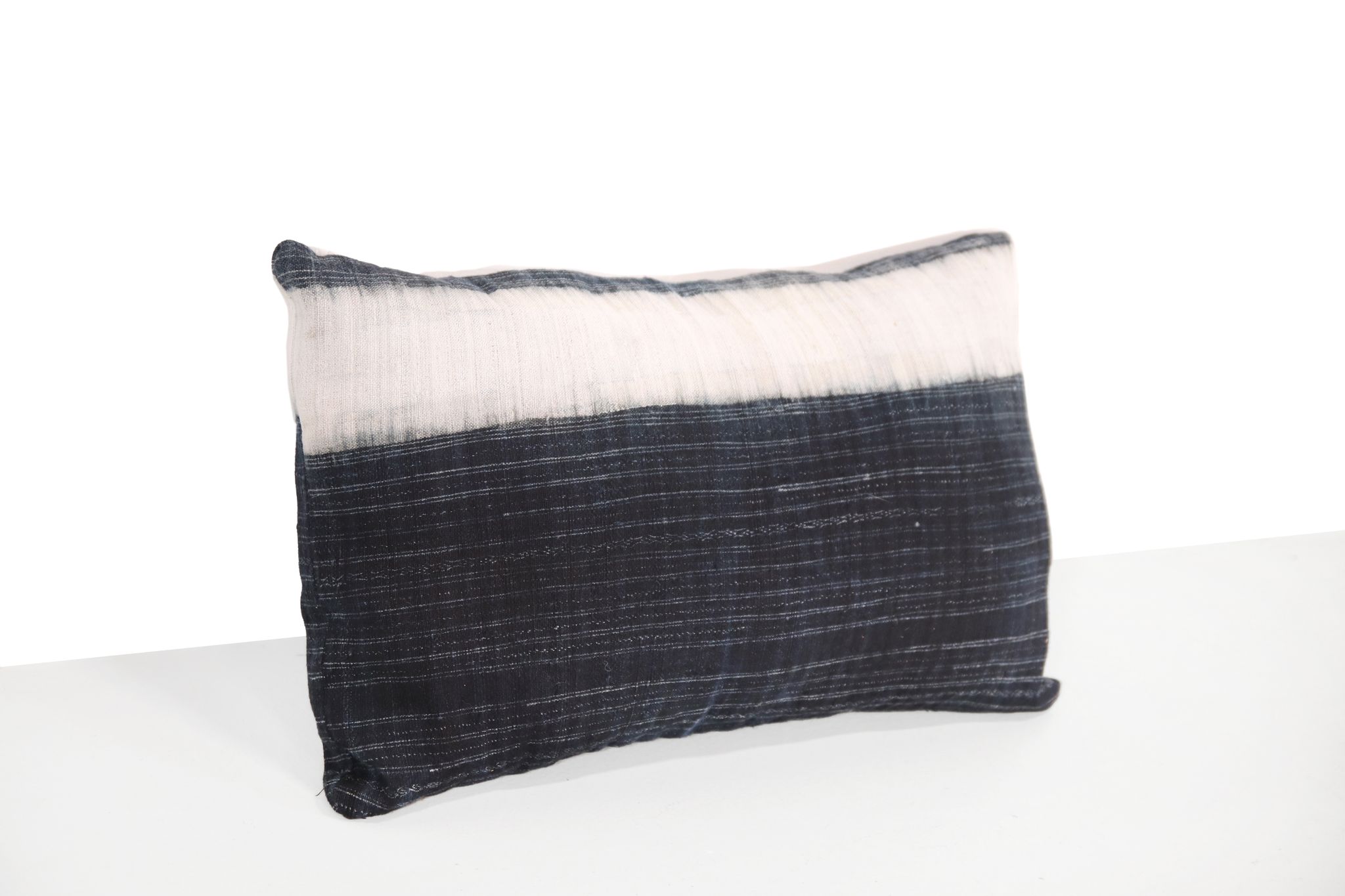 Batik Indigo Hemp Blue Cushion from the Hmong tribe