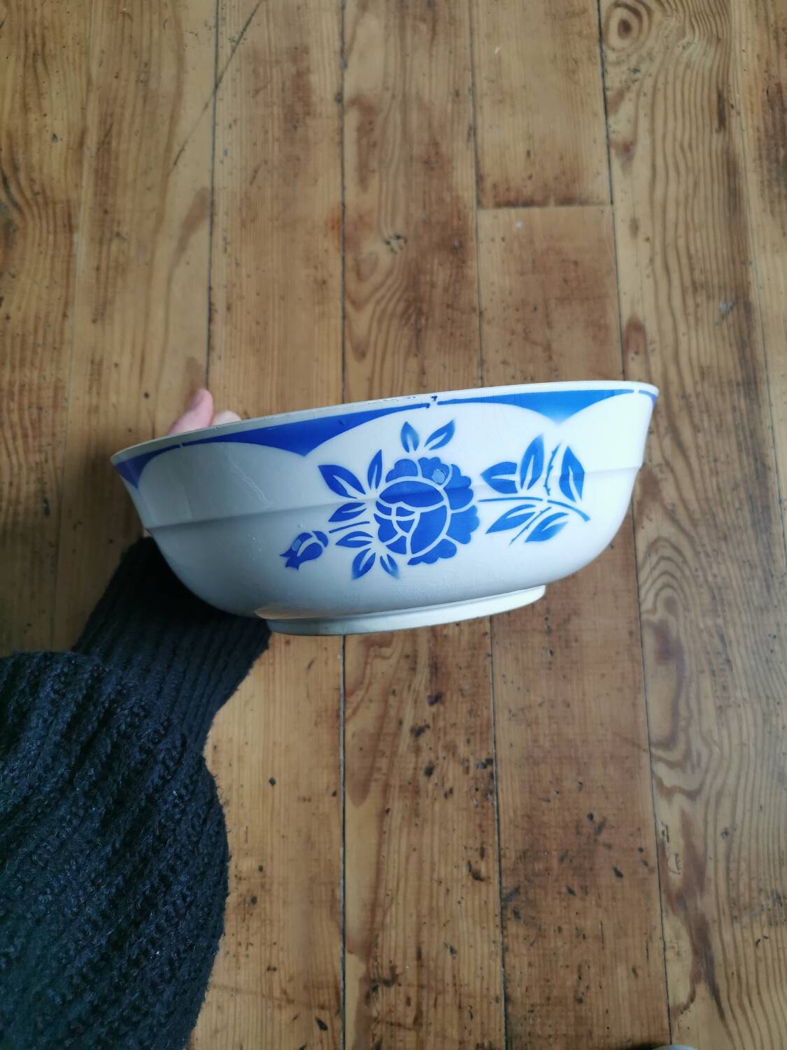 Digoin retro salad bowl, Corsica