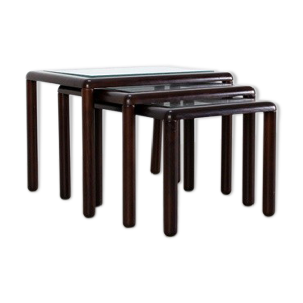 Tables gigognes vintage 1970's