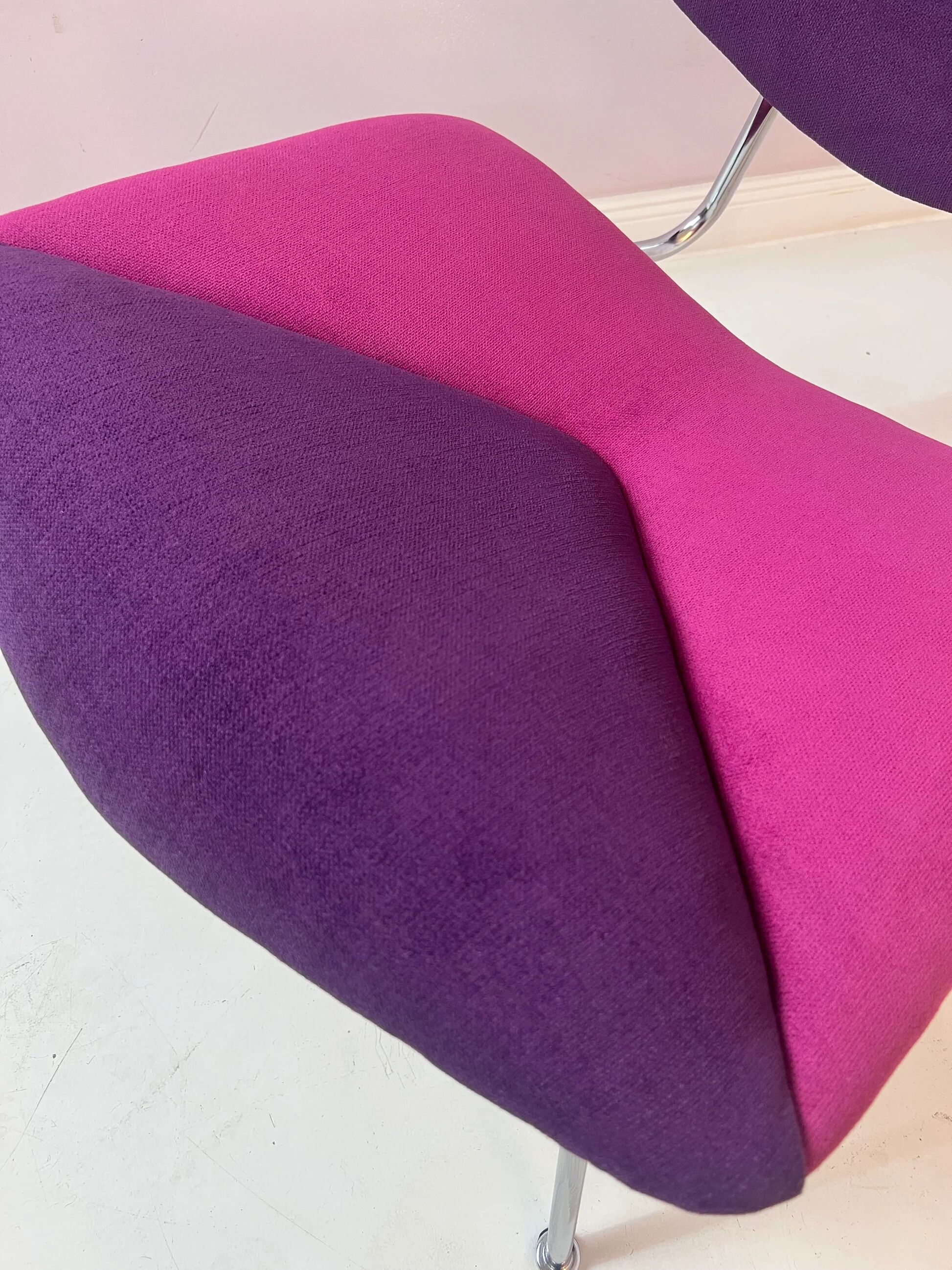 Vermund VL 135 armchair purple pink chrome