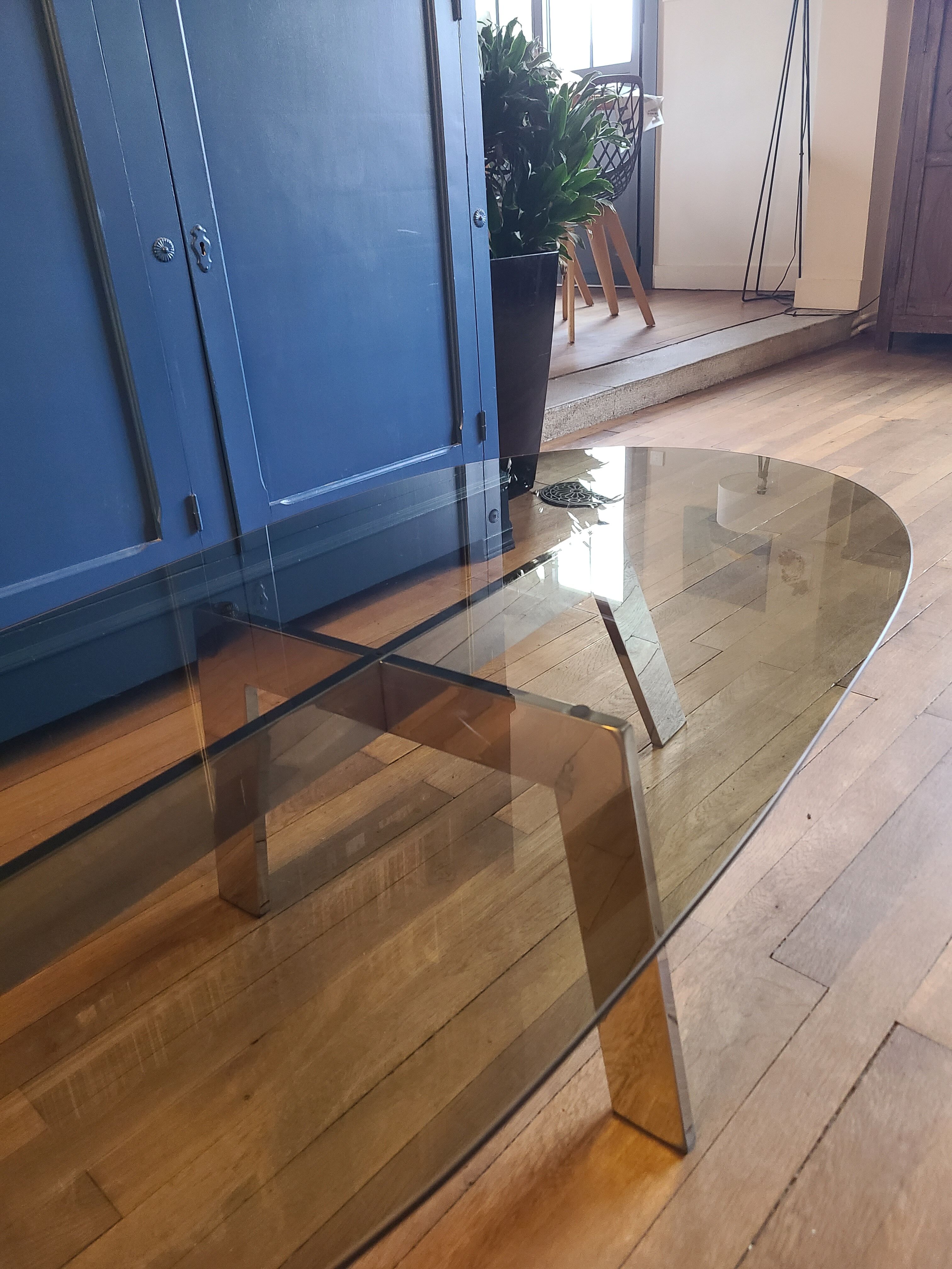 Vintage coffee table space age 70