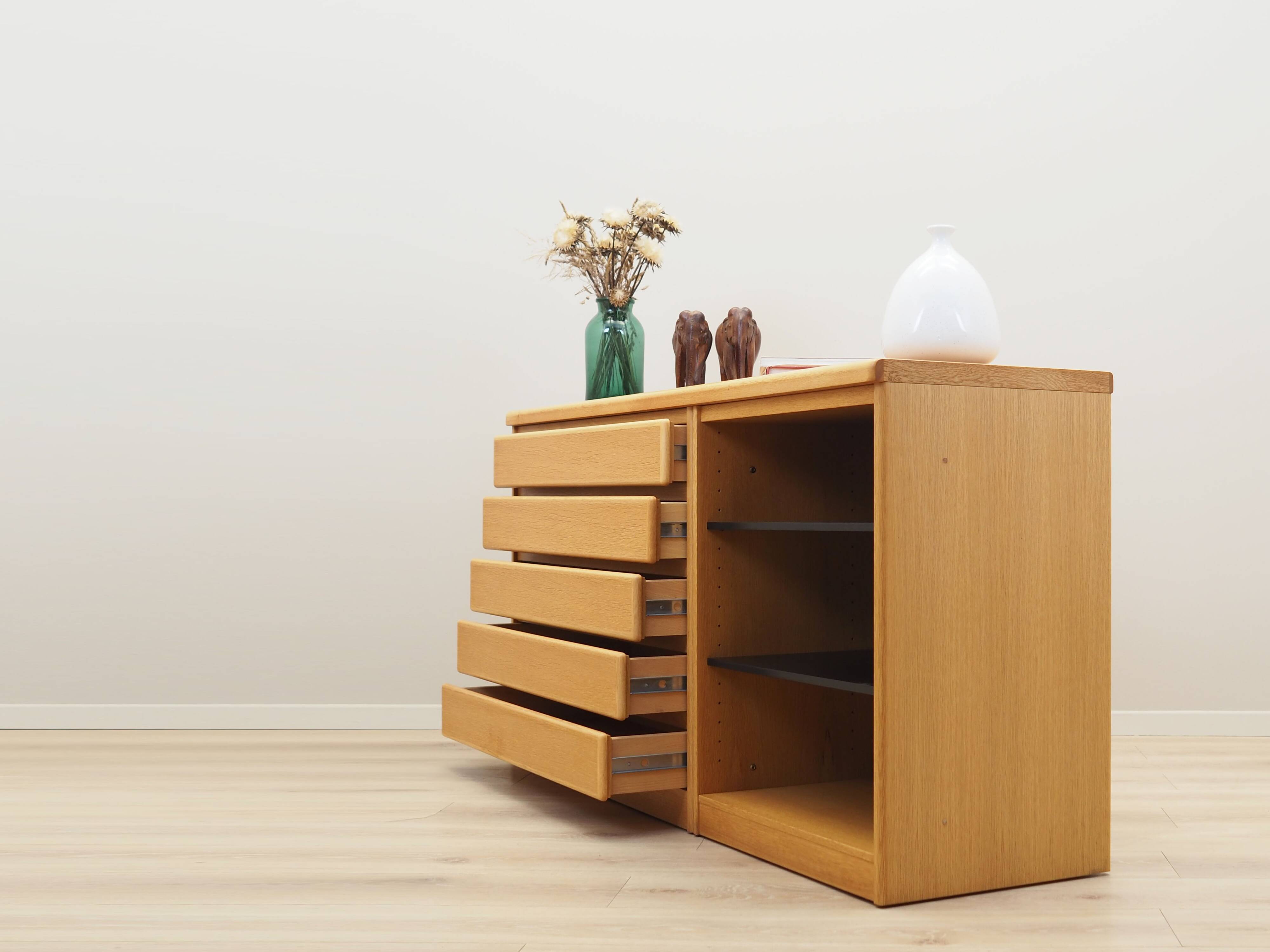 Ash sideboard, Danish design, 1960s, production: Denmark