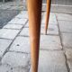 Round table expandable vintage