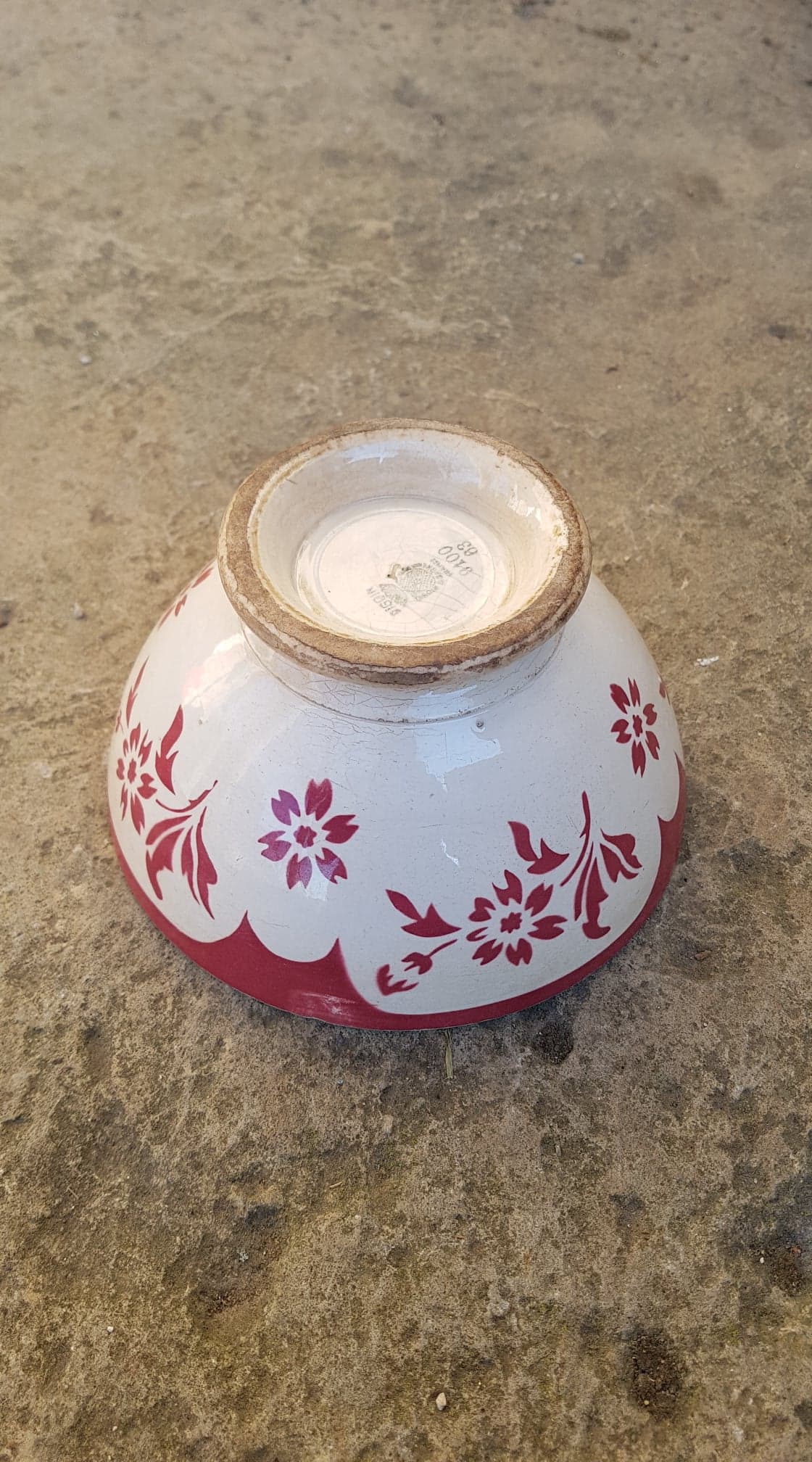 Bowl Digoin Sarreguemines model 9100