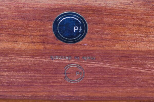 Table basse de Finn Juhl pour France Son, teck solide, vintage, milieu du siècle, Danemark