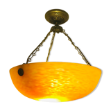 Suspension pâte de verre laiton