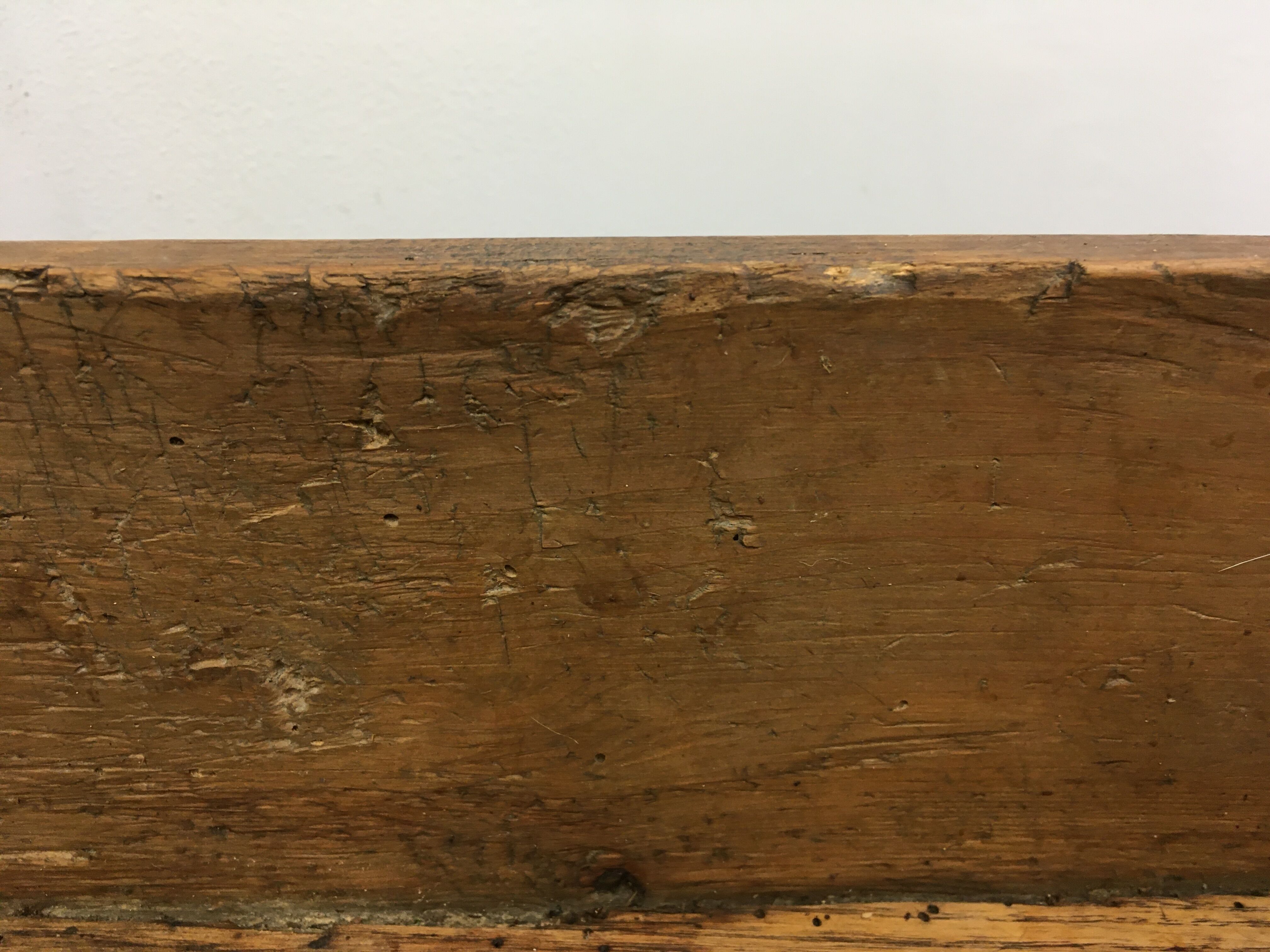 Butcher's log tray old grocery store